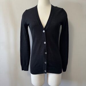 Elegant Black Women's Cardigan